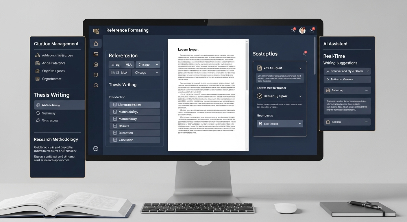What AI Tool Do I Need for Research Paper Writing in 2025? - Professional AI tools dashboard and interface