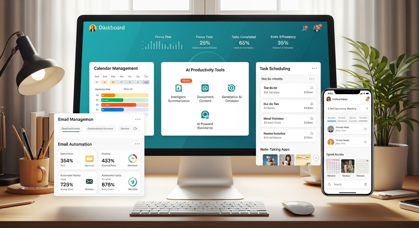 Best Free AI Tools for Everyday Tasks in 2025 - Professional AI tools dashboard and interface
