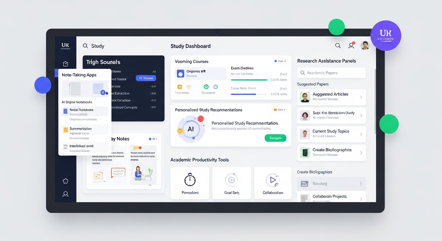Best Free AI Tools for Students to Boost Study Efficiency in 2025 - Professional AI tools dashboard and interface